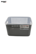 Plastic Storage Basket With Lid