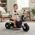 Kids Battery Ride-On Bike With Music & Lights