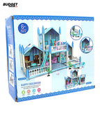 Beautiful Multi-Level Doll House Playset
