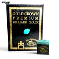 Gold Crown Premium Green Billiard Chalk