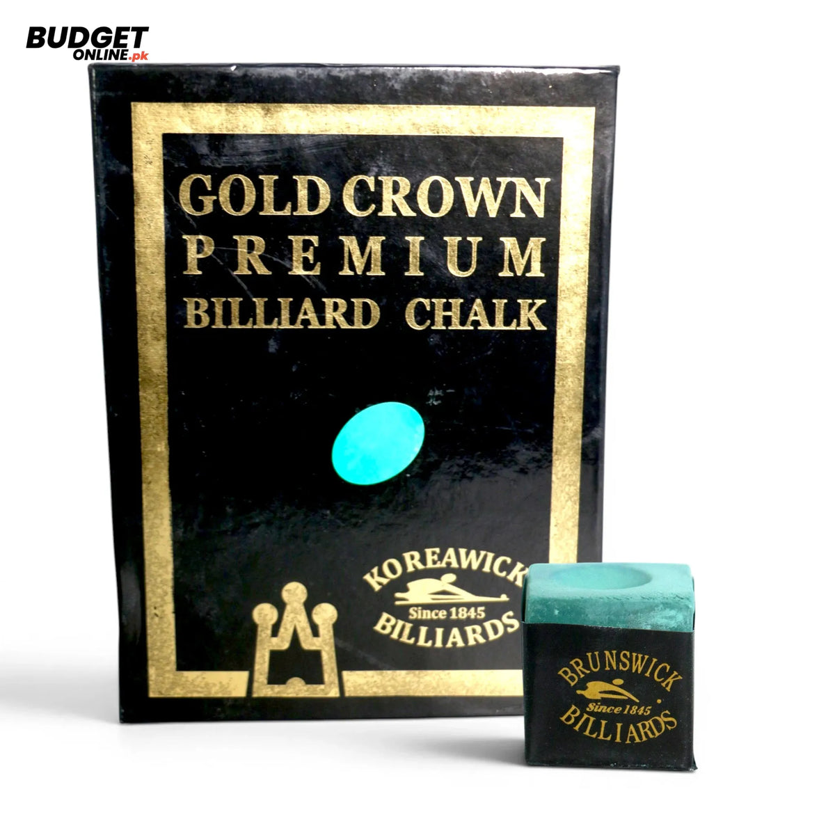 Gold Crown Premium Green Billiard Chalk