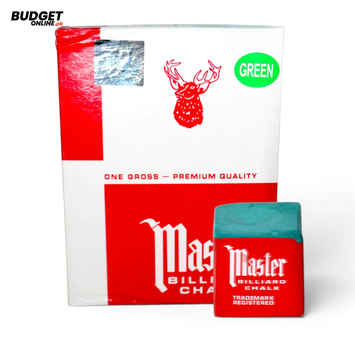 Master Green Billiard Chalk
