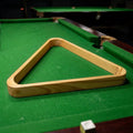 Wooden Billiards Triangle Rack