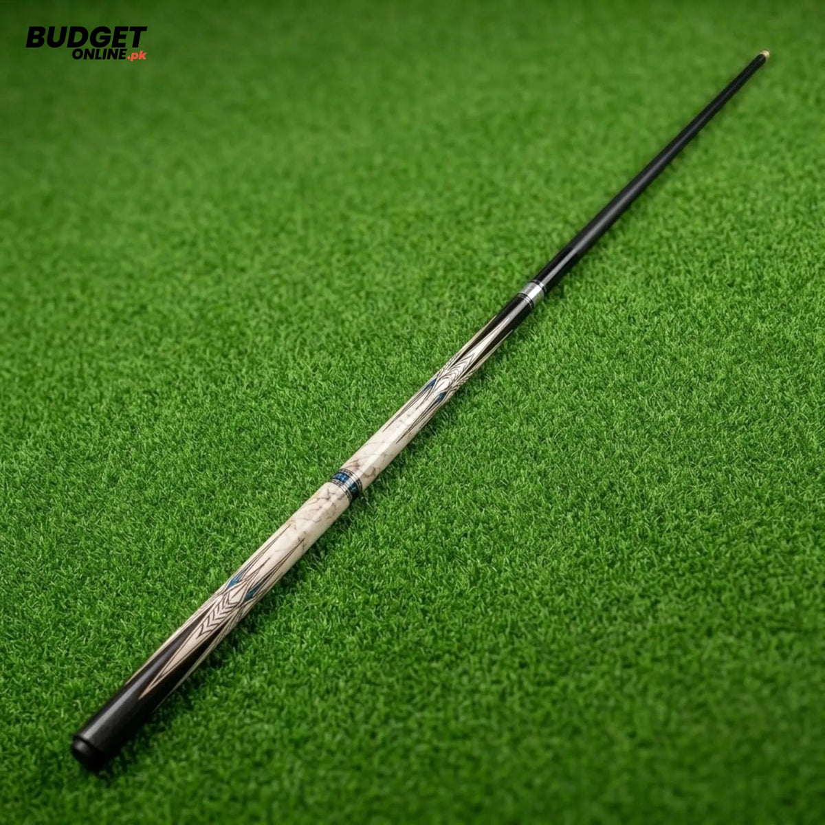 2-Piece Billiard Cue Stick With Colorful Handle