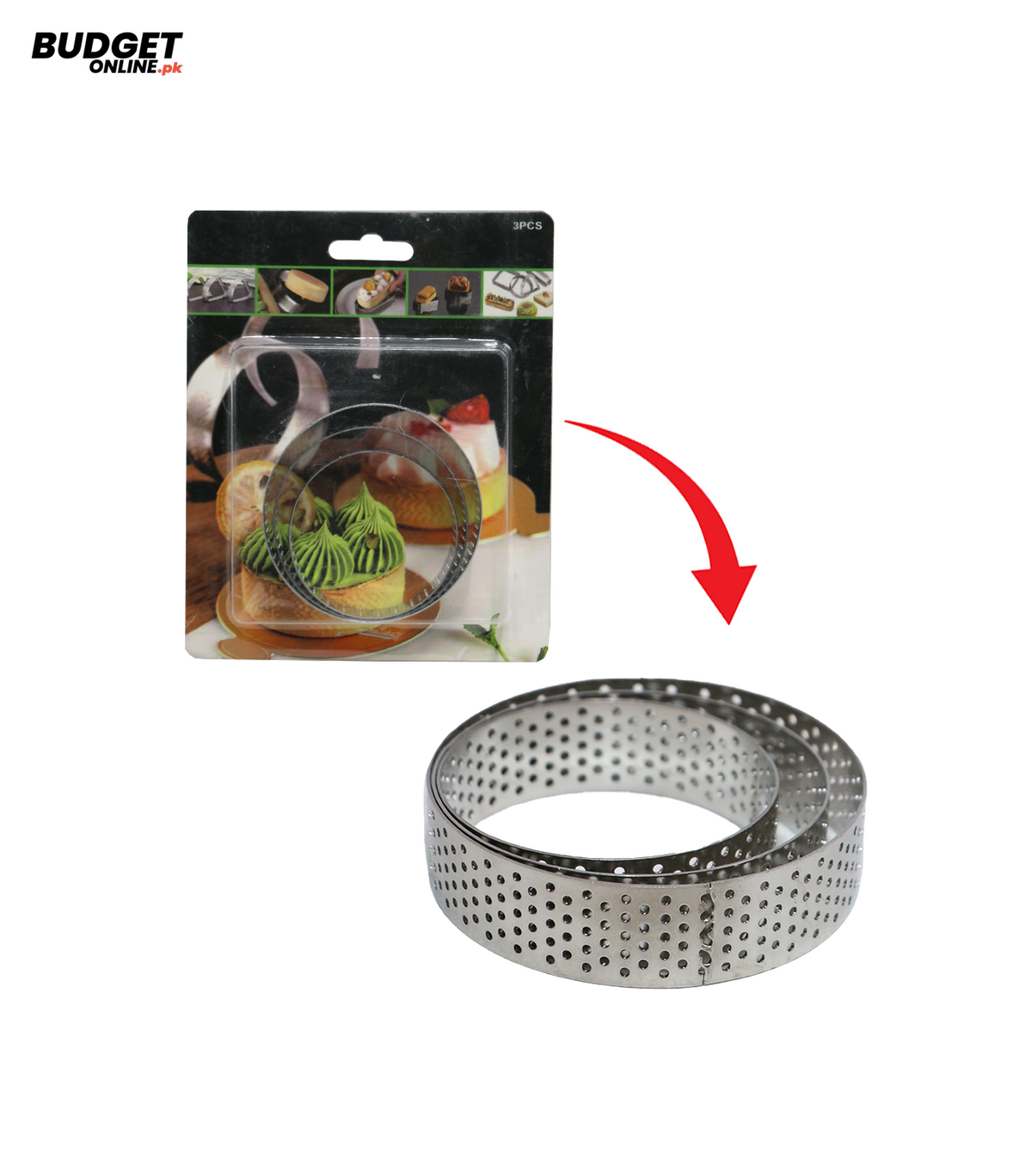 3-Piece Round Biscuit Cutter Set