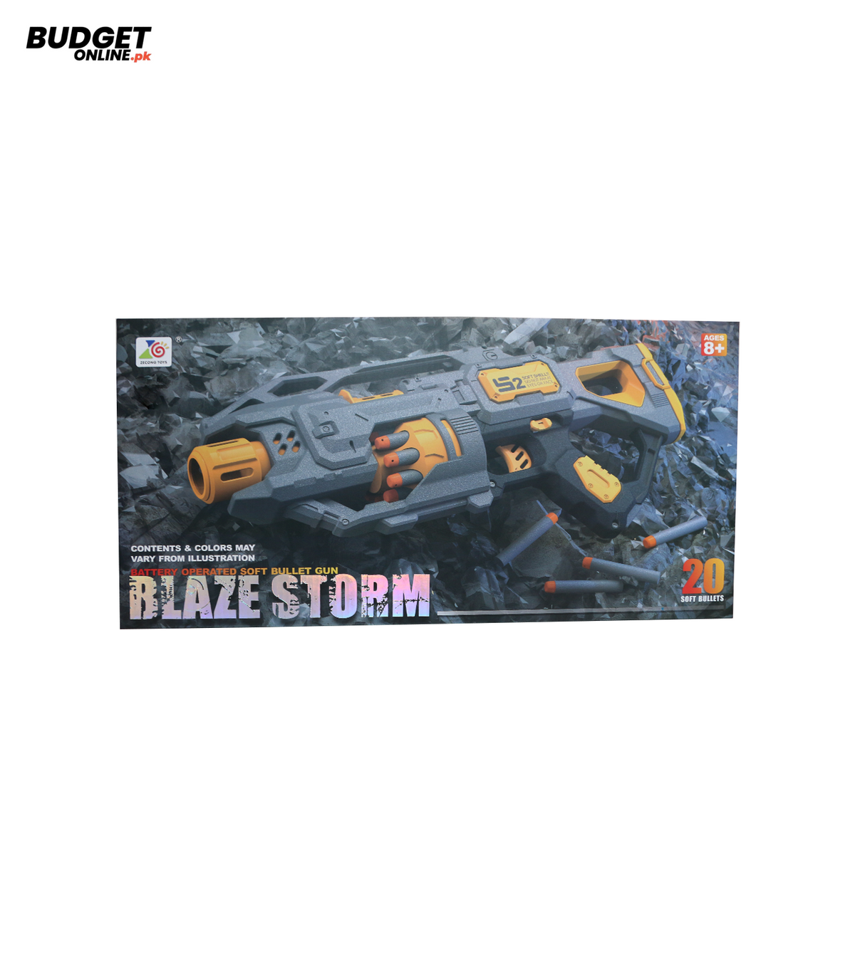 Blaze Storm Soft Bullet Toy Gun