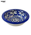 Blue Pottery Soup Bowl 5.5-Inch