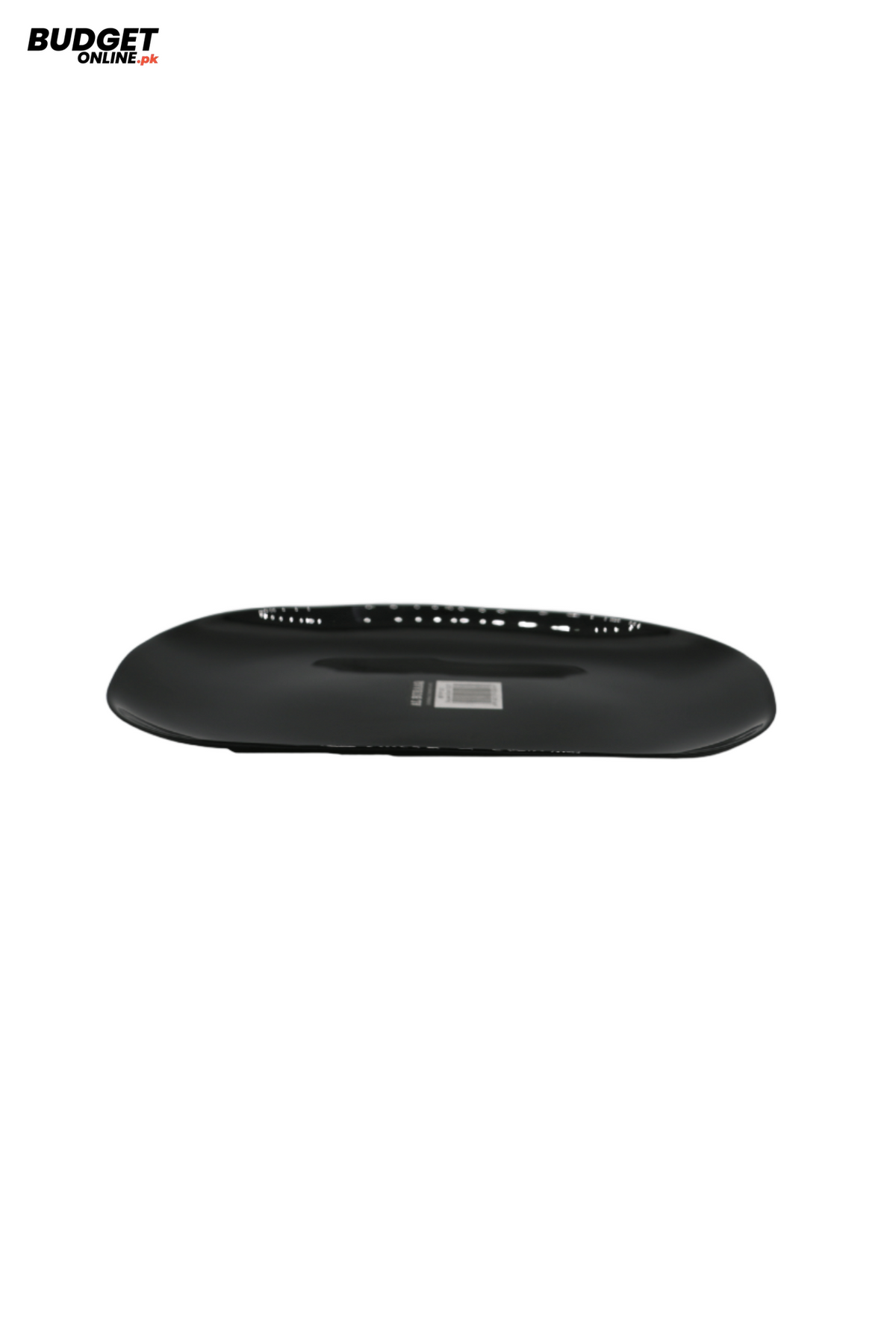 Black Marble-Style Square Serving Dish 12 Inch