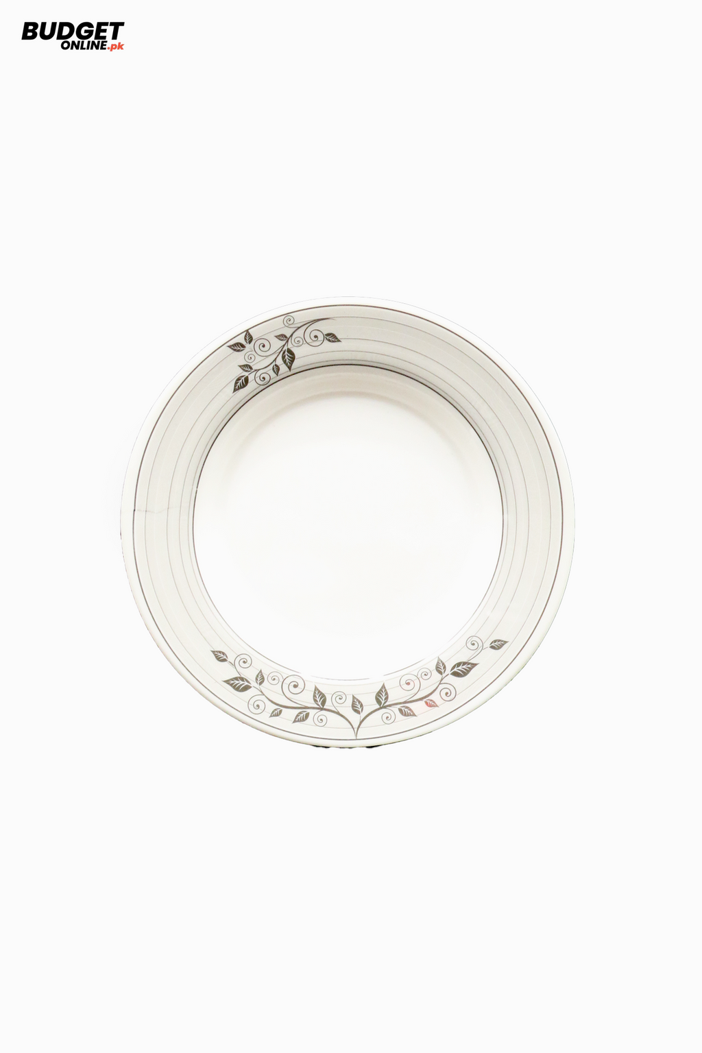 Elegant Patterned Rim Dinner Plate