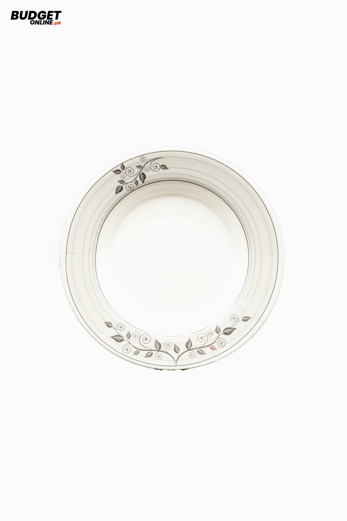 Elegant Patterned Rim Dinner Plate