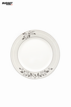 Floral Border Rice Plate 10 Inch