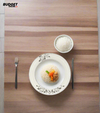Floral Rim Soup Plate