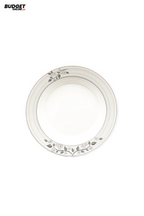Floral Rim Soup Plate
