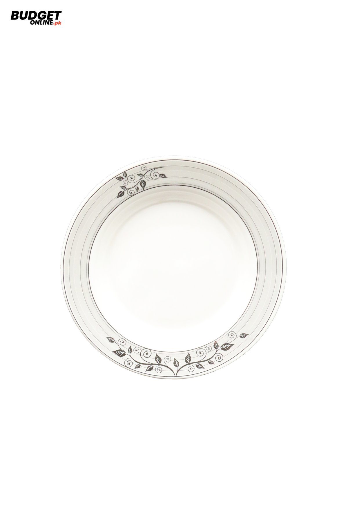 Floral Rim Soup Plate