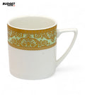 Bone China Mug With Gold Pattern