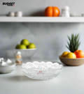 Small Cut-Glass Serving Bowl