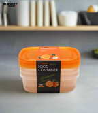 Appollo 3-Piece Large Food Container Set