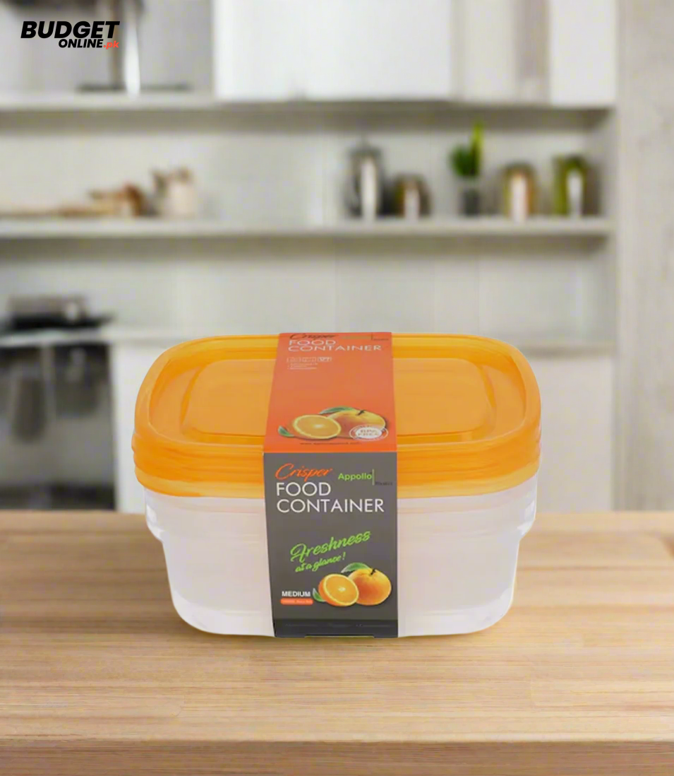Apollo Crisper Food Container Set – 3 Piece