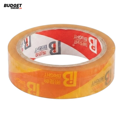 Bright Transparent Tape 1 Inch x 50 Yards