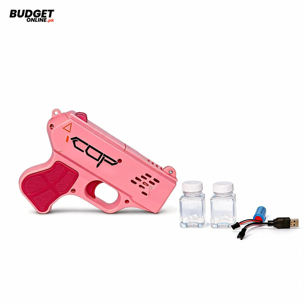 Automatic Rechargeable Bubble Gun