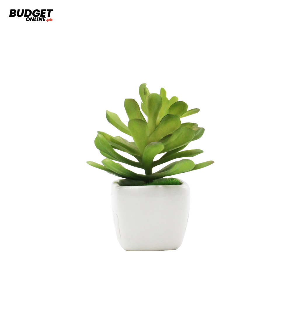 Mini Artificial Succulent in Ceramic Pot