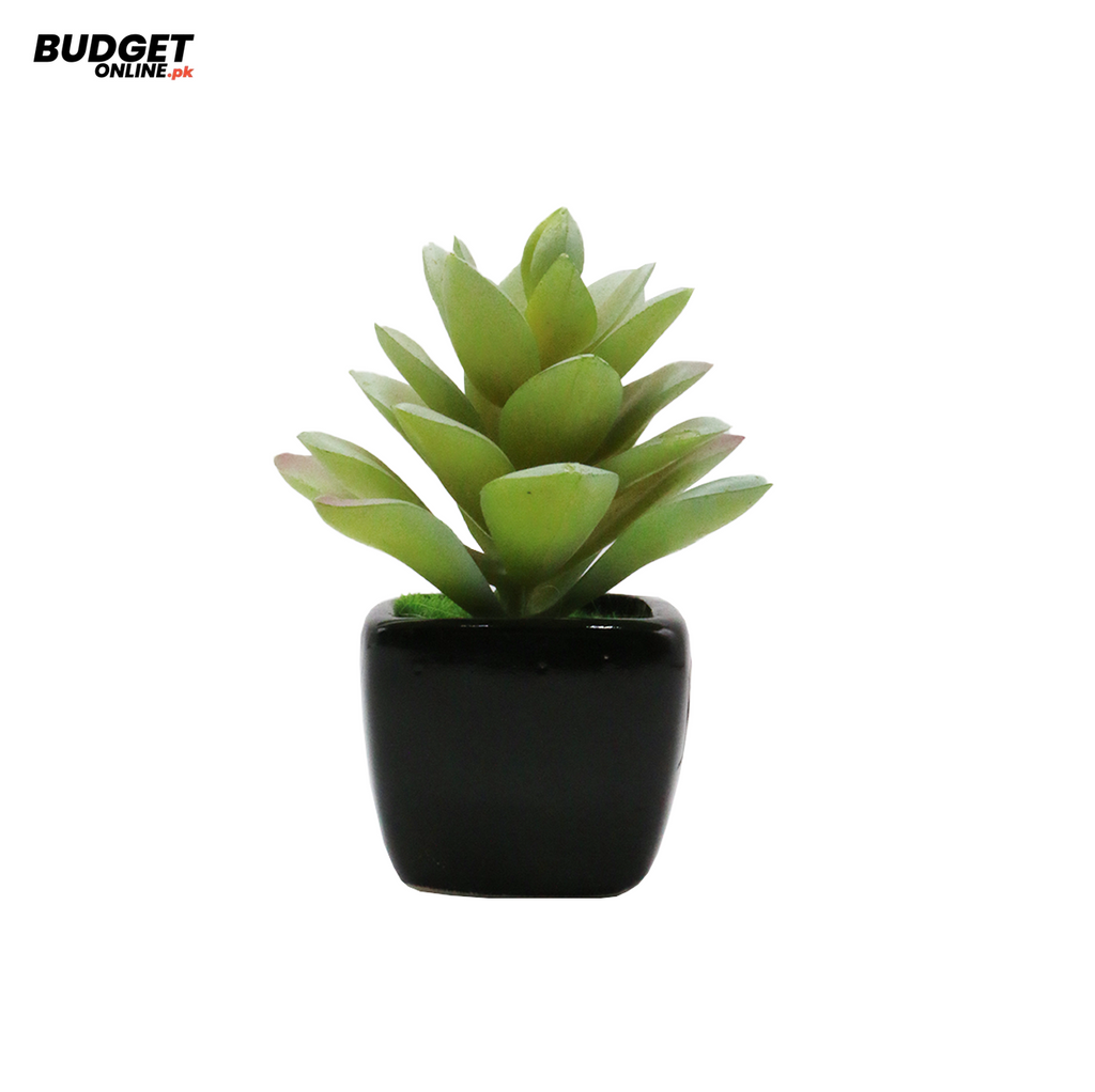 Mini Artificial Succulent in Ceramic Pot