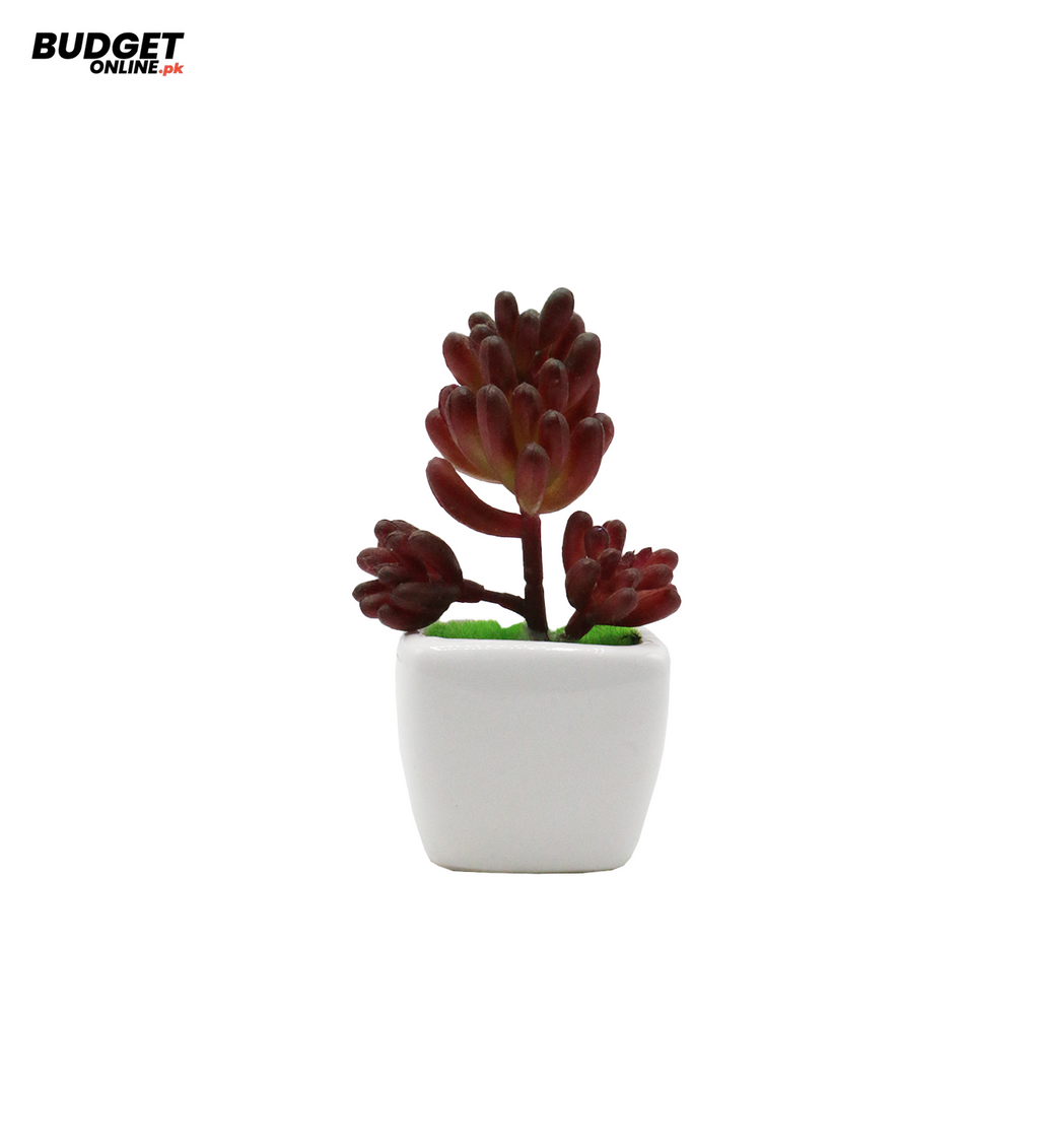 Mini Artificial Succulent in Ceramic Pot