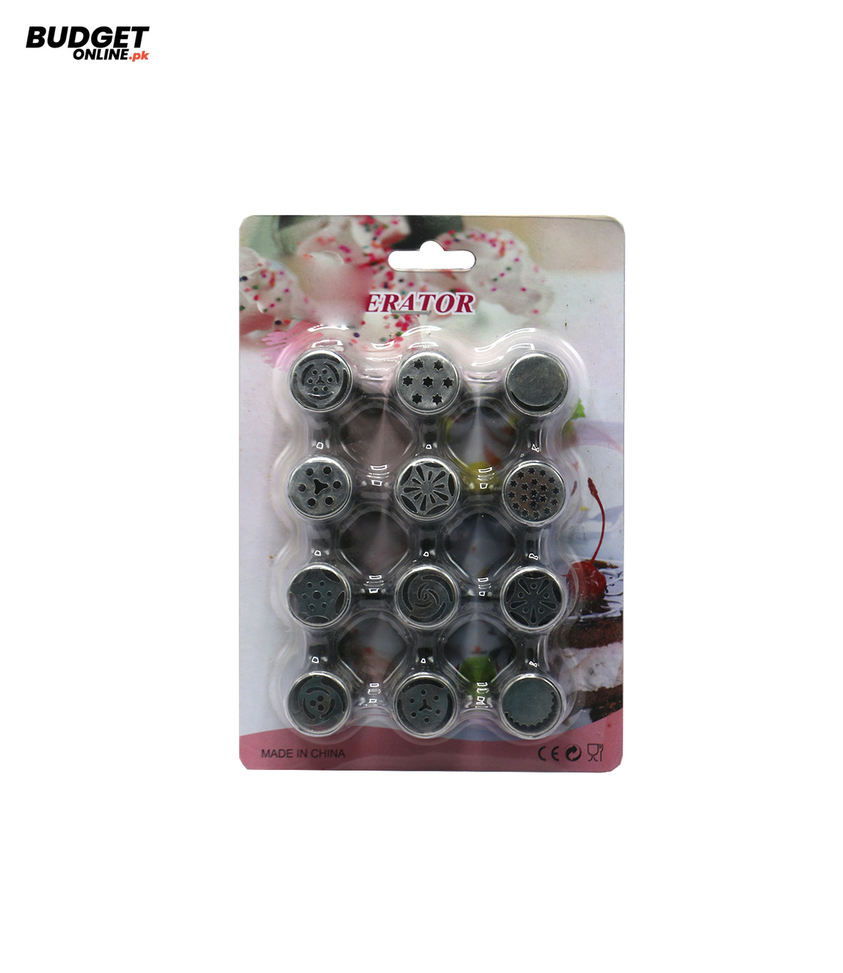 12-Piece Cake Decorating Nozzle Set