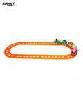 Musical Cartoon Train Track Set With Lights