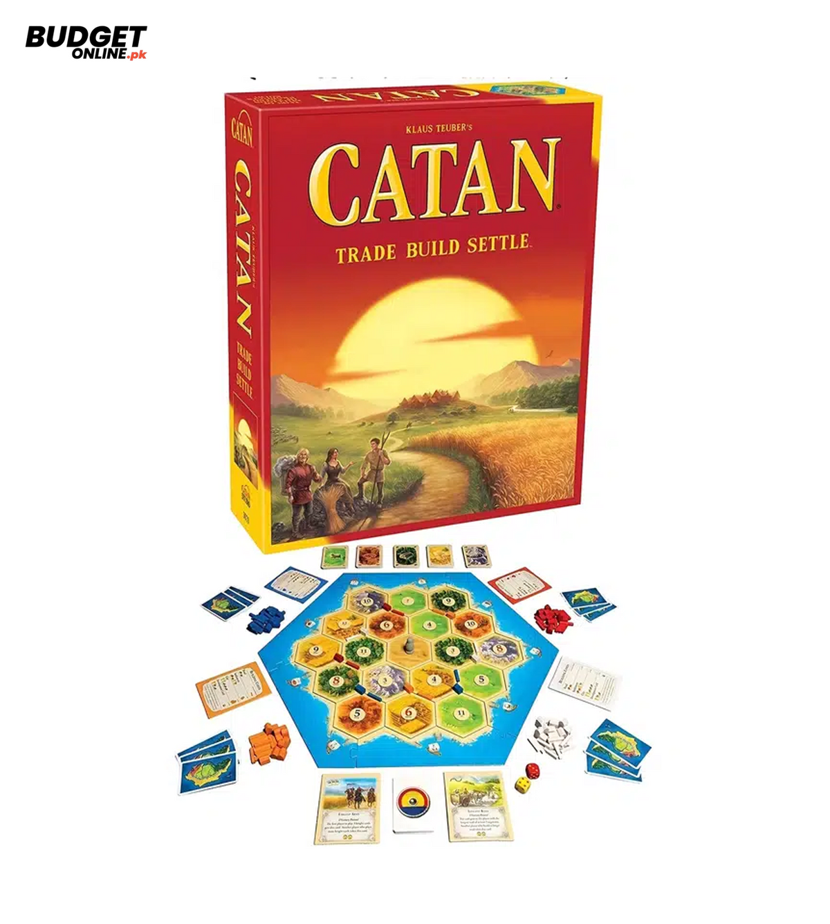 Catan Trade Build Settle Board Game