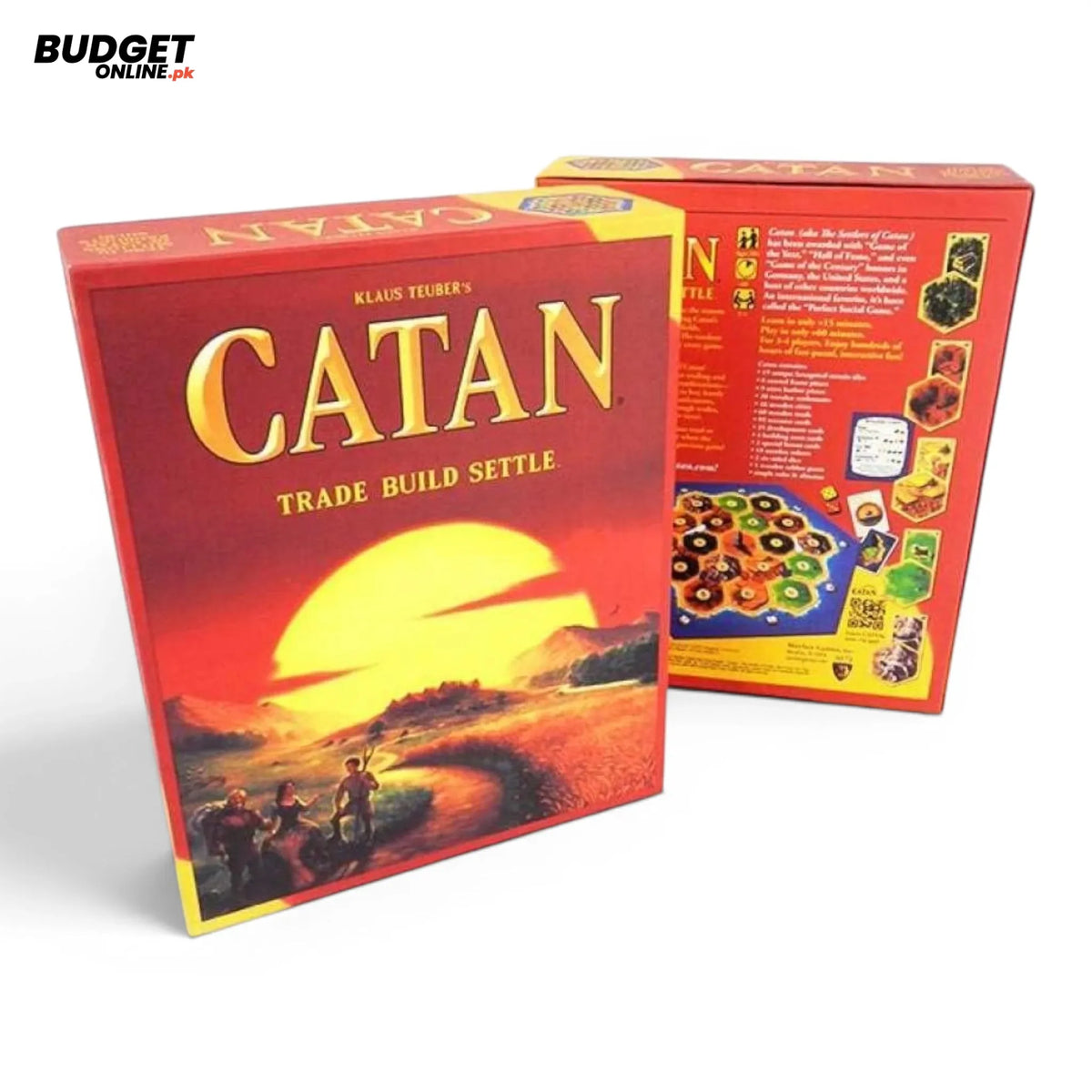 CATAN Trade Build Settle Board Game
