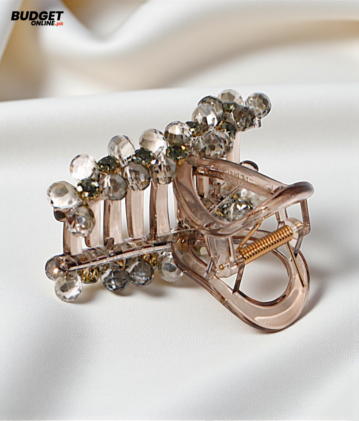 Pearl Detail Claw Hair Catcher