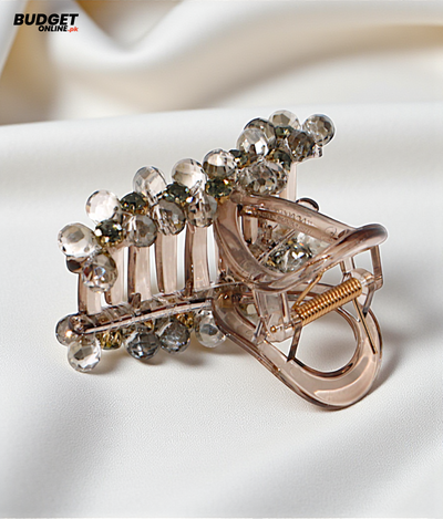 Pearl Detail Claw Hair Catcher