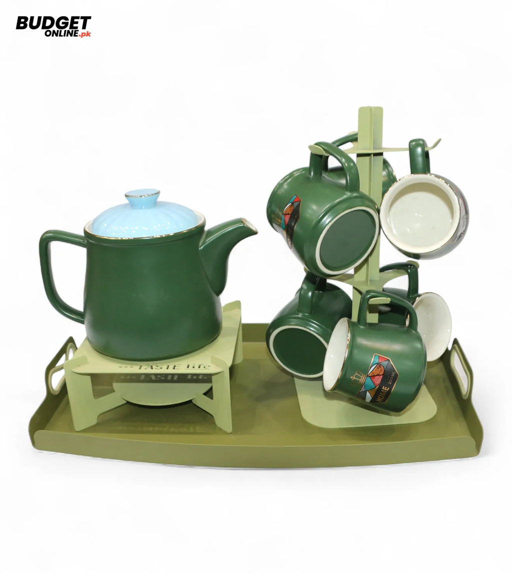 10-Piece Ceramic Coffee Tea Set