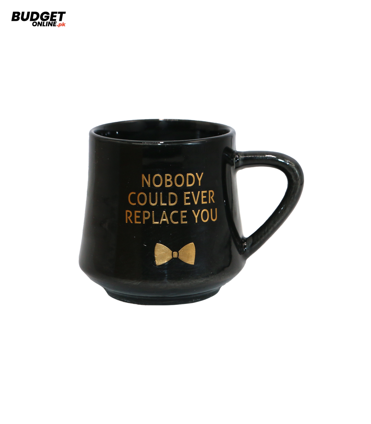 Black Ceramic Nobody Could Ever Replace You Mug