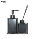Ceramic Soap Dispenser Set With Stand