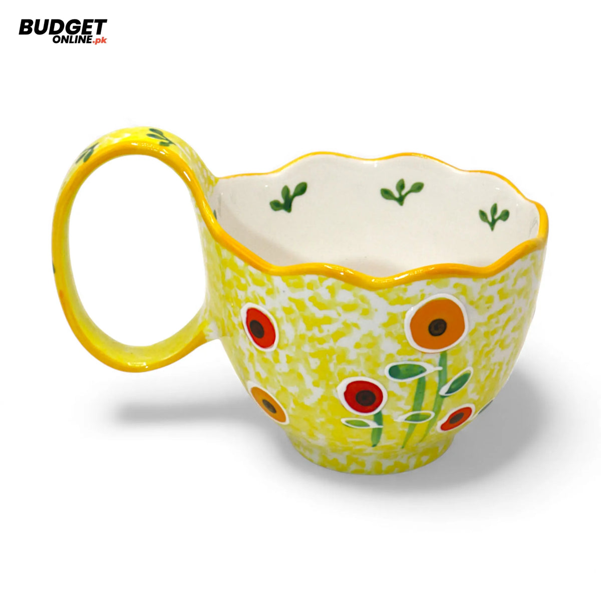 Handled Ceramic Soup Bowl