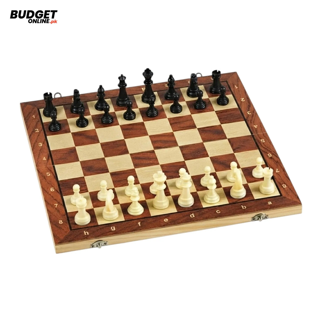Large Folding Magnetic Chess Board Set