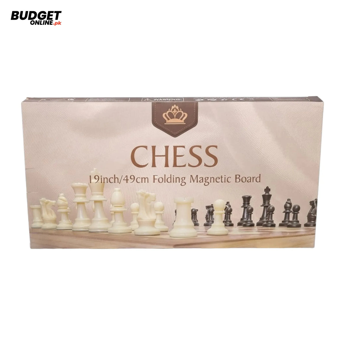 Large Folding Magnetic Chess Board Set