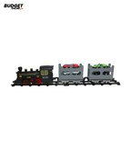 Classic Smoke Train Toy With Mini Cars