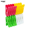 16-Piece Plastic Clothes Clips Set