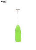 Handheld Coffee Mixer With Green Handle