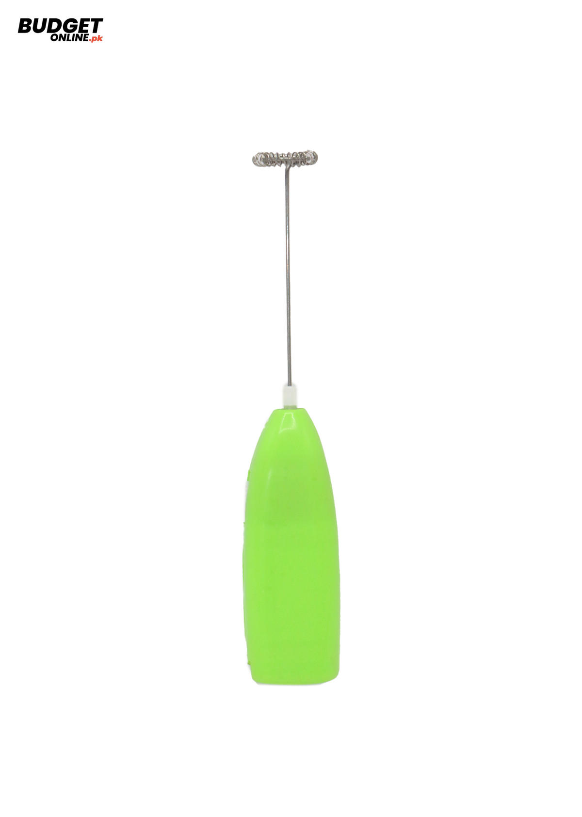 Handheld Coffee Mixer With Green Handle