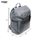 Textured College Backpack 17-Inch