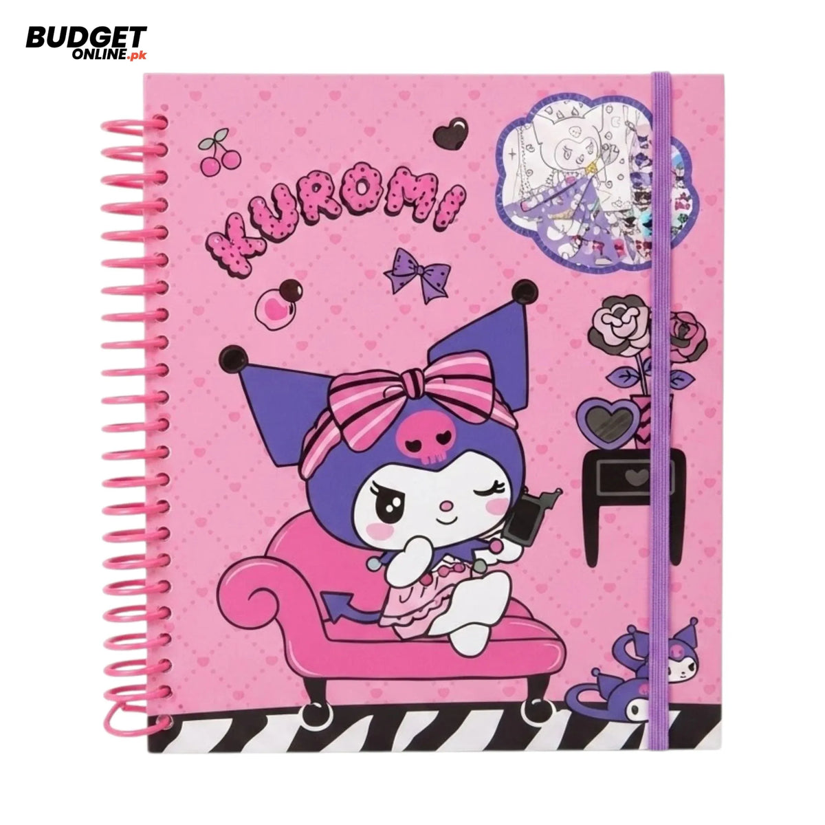 Kuromi Coloring & Sticker Book