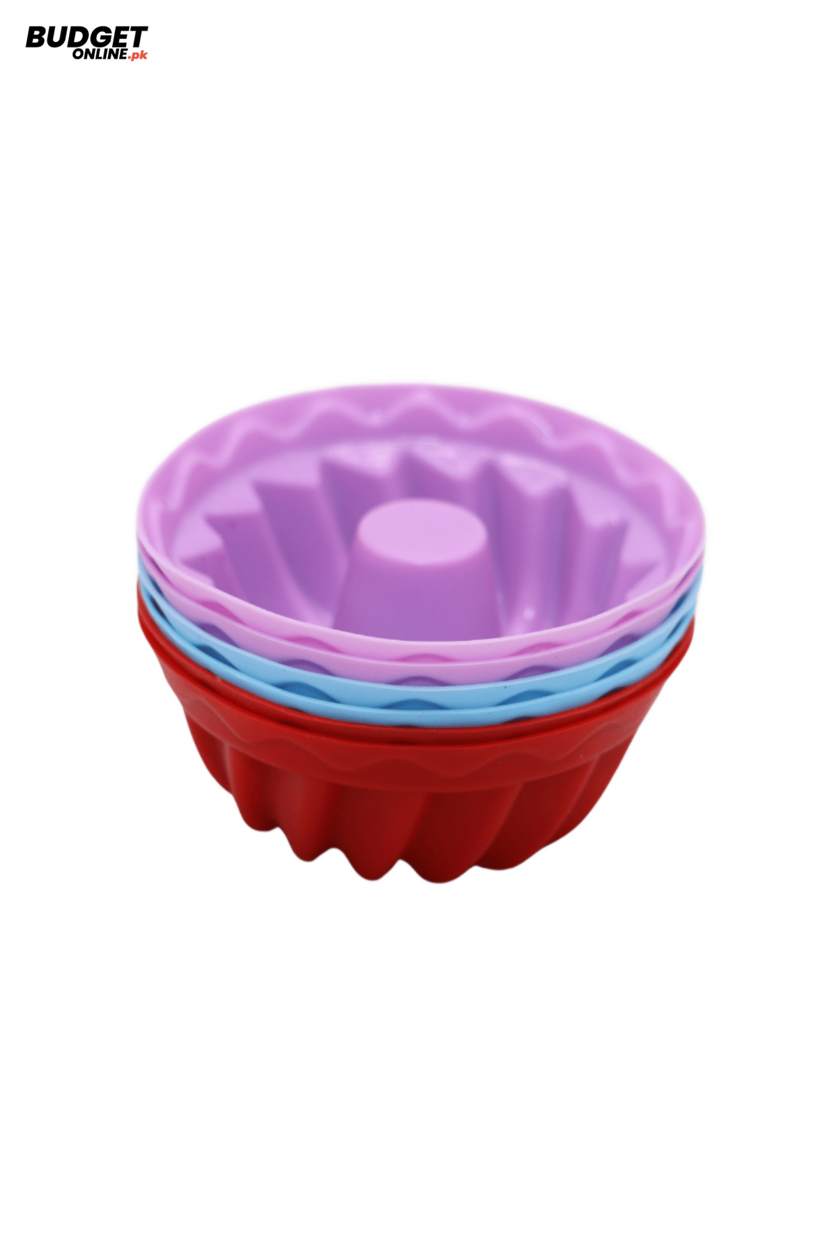6-Piece Silicone Cupcake Mould Set