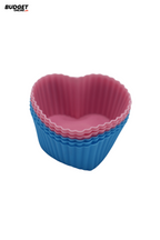 6-Piece Silicone Cupcake Mould Set