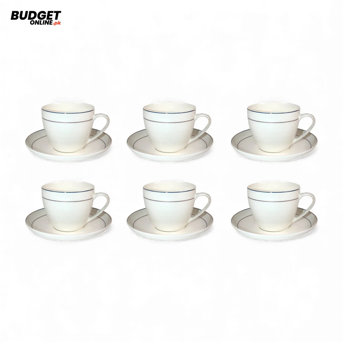 Bone China Coupe Cup And Saucer Set