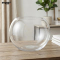 Clear Glass Fish Bowl 4.5 x 4 Inch