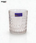 Delisoga Textured Water Glasses Set of 6
